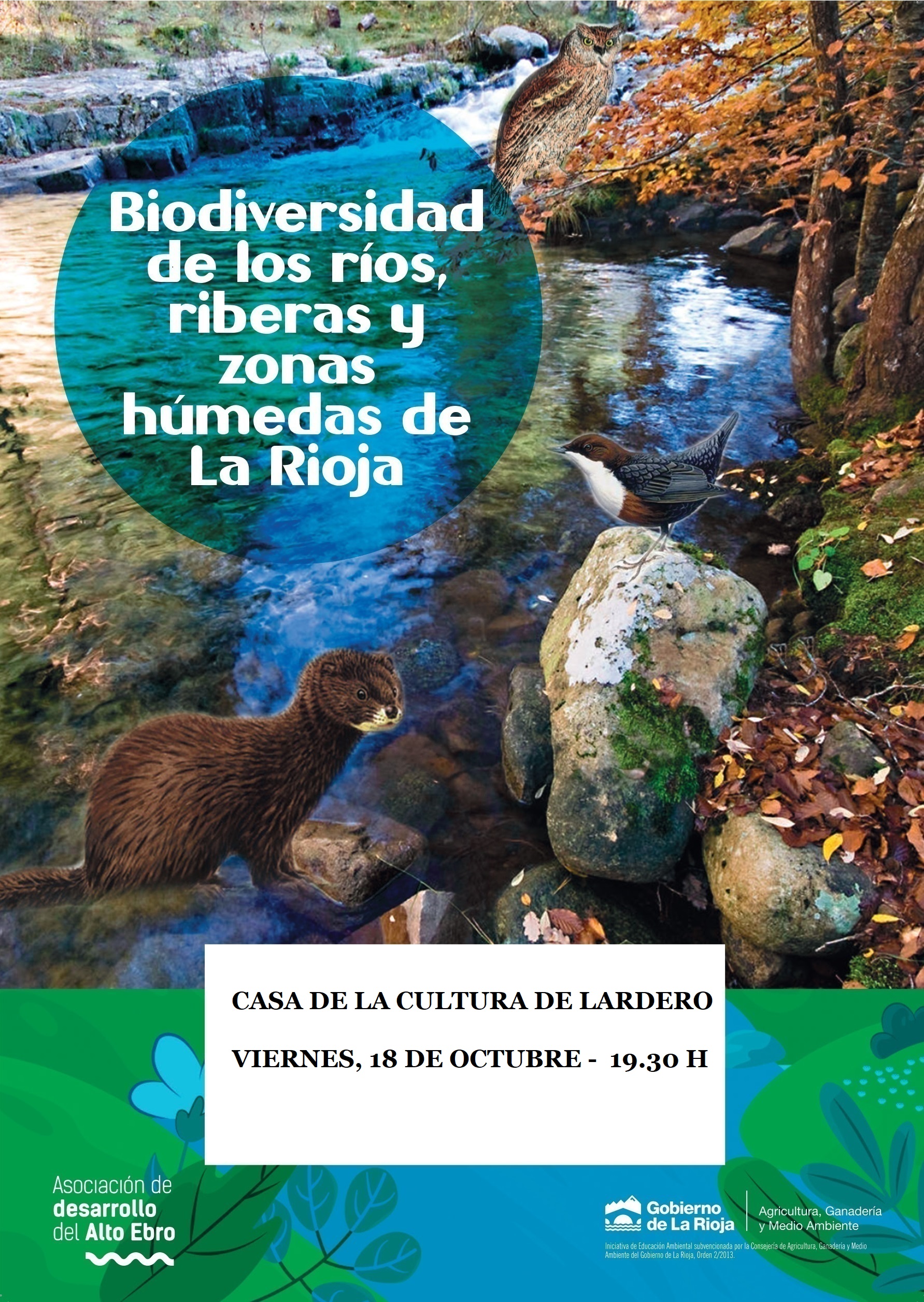 Cartel biodiversidad - Lardero